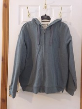 fat face womens Ava Borg teal hoody - size large