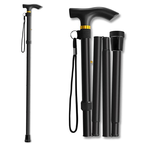 Walking cane folding - folding, for