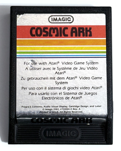 Cosmic ark atari 2600 7800 - *atari, +