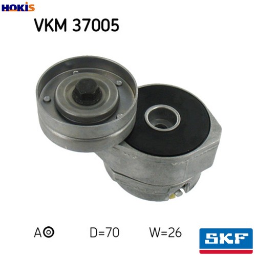 Belt tensioner vribbed - belt,