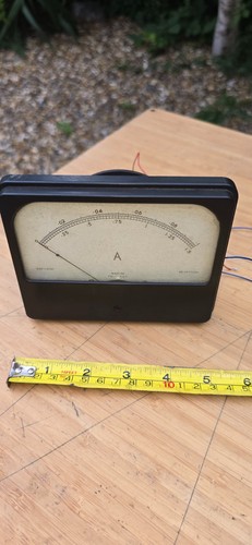 Vintage ammeter sangamo - vintage,