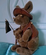 Kangaroo Joey Plush Soft Toy  Australia 12"