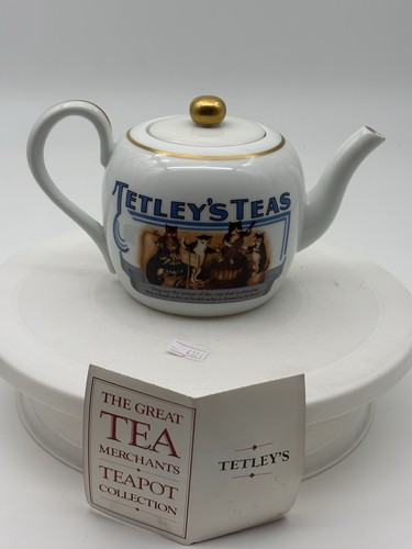 Vintage 1988 tetley - vintage, teapot