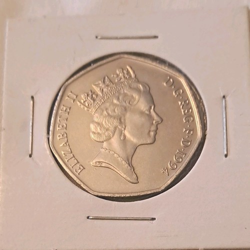 1994 50p coin day landings - 50p,