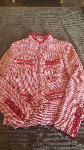 Zara boucle military jacket - boucle,