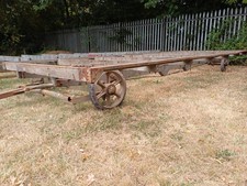 Vintage Shepherds Hut Chassis Industrial Trolley , 4 Wheel  6000mm X 2420mm