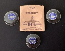 3 x Vintage 3mm Dome 25.2mm
