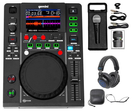 Gemini mdj 600 tabletop usb - gemini, usb/cd