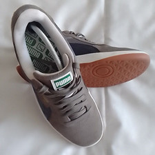 PUMA Women's G. Vilas Suede & Textile Sneakers Trainers Grey Size UK 6