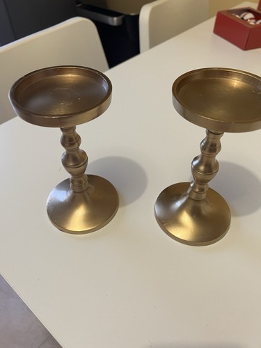 Pair large gold effect - gold,