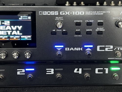Boss 100 guitar effects - guitar,