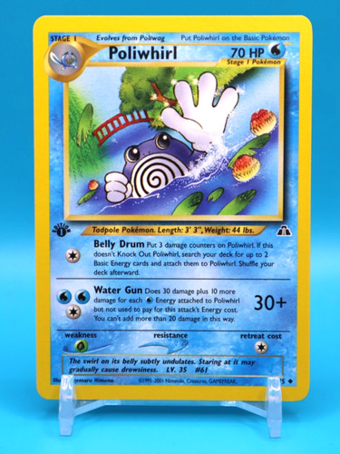 Pokemon poliwhirl non holo - pokemon,