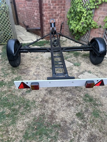 Single motorbike trailer with - trailer,
