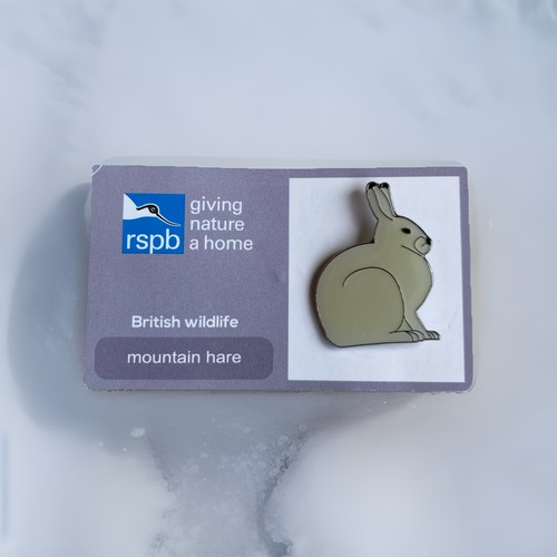 Rspb pin badge - gnah, mountain