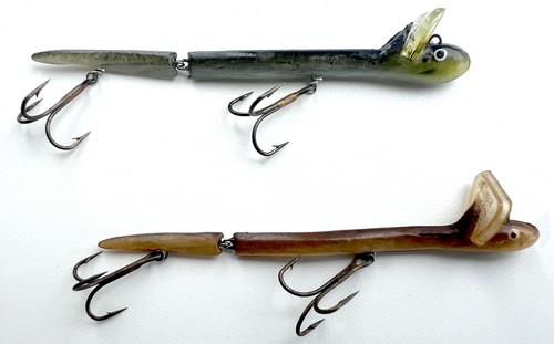 Two depose jointed eel fishing - two,