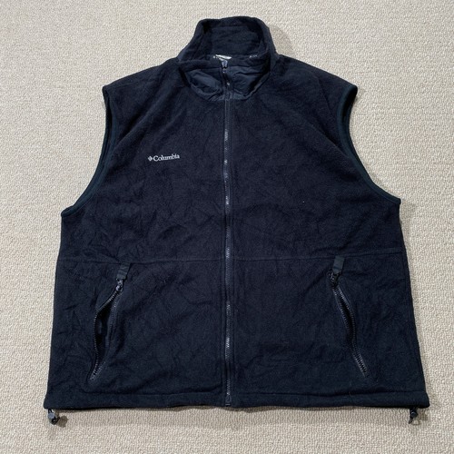 Vintage columbia fleece gilet - columbia,