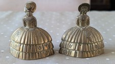 VINTAGE ANTIQUE PAIR OF BRASS
