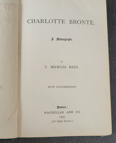 Charlotte bronte monograph - charlotte, a