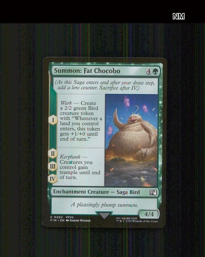 Summon fat chocobo 202 - fat,