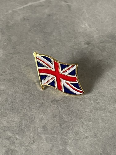 United kingdom flag enamel - united,