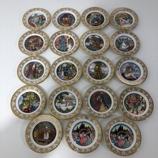 Franklin Mint Signature Edition BEST LOVED FAIRY TALES Miniature Plates x 19