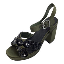 Topshop Khaki Green Lotus