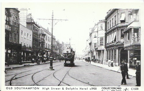 Hampshire postcard old - postcard,