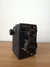 LOMO Lubitel 166B Universal Vintage Camera Twin Lens Reflex Vintage Black