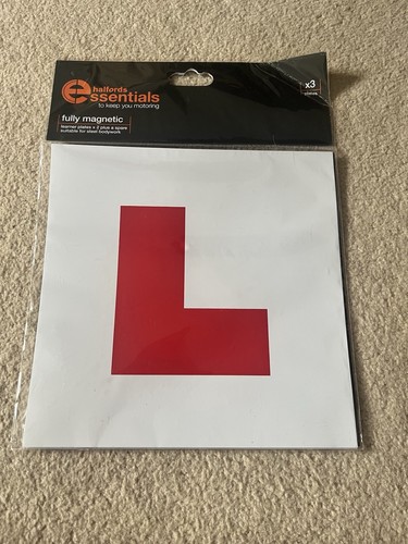 Learner plates - plates, l