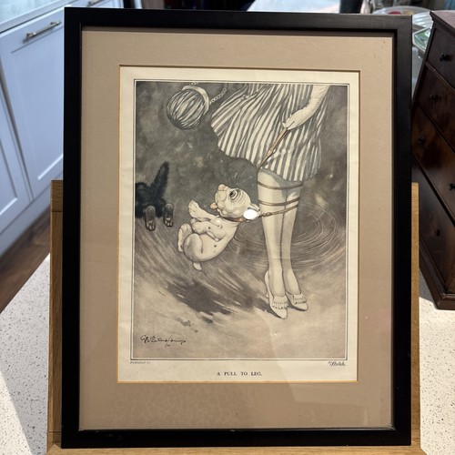 George studdy pull leg - pull, to