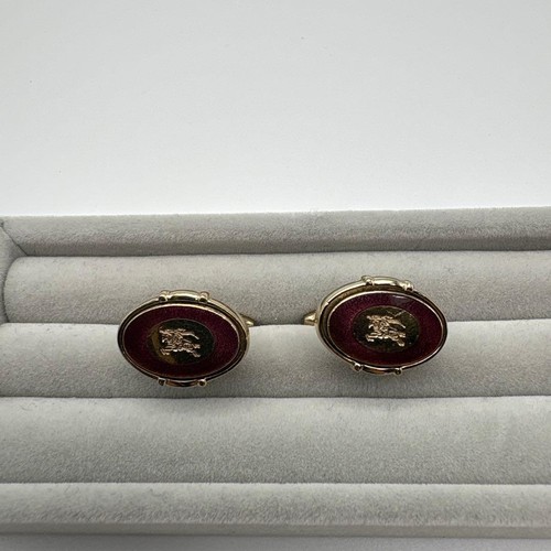 Burberry enamel finish