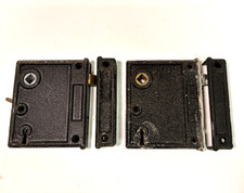 Two Vintage 3-7/8" Aluminum