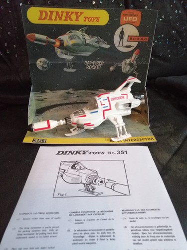 Dinky toys 351 ufo shado - toys,