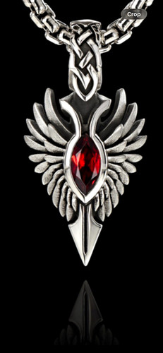 Heart valhalla pendant - heart,