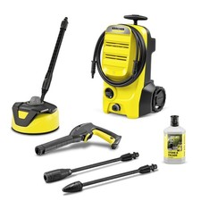 Karcher K4 Classic Pressure Washer Machine + T5 Surface Cleaner Home Kit