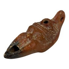 Oil Lamp Athens 600 BC Pan God