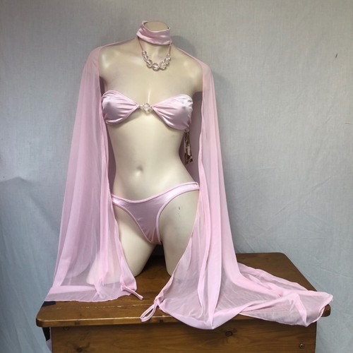 New y2k pink cape bra - pink, &