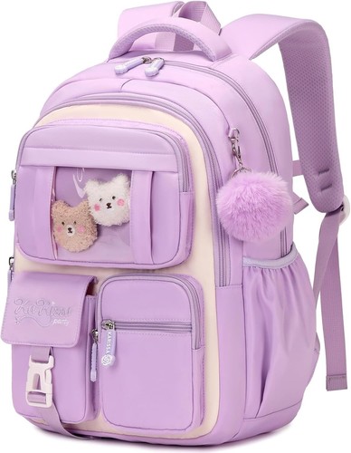 Girls kawaii school backpack - school,