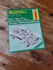 Vauxhall Astra - 1980-83 - Haynes Owners Workshop Manual incl GTE & Bedford Van