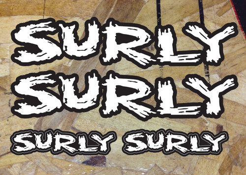 Surly bikes sticker - bikes,