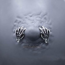 Skeleton Hands Fangs Nipple