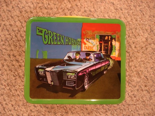 The green hornet lunchbox - hornet, g