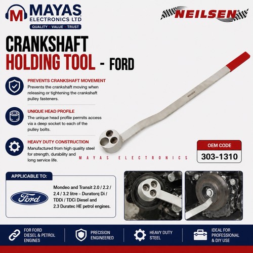 Crankshaft holding tool ford - crankshaft,