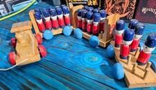 Vintage Chadwick Wooden Train