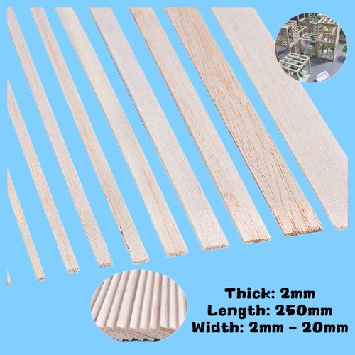 Balsa wood strip flat - balsa,