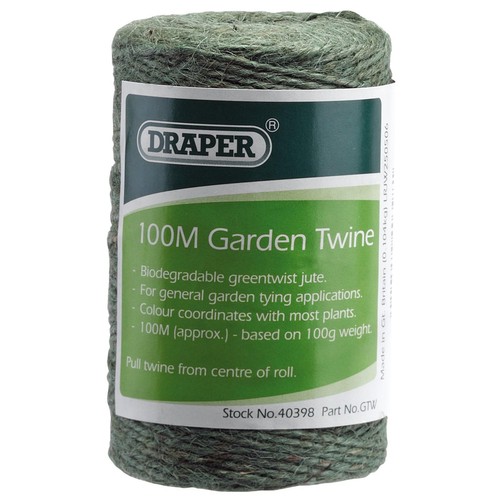 Draper 100m garden twine - garden,