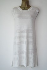 NEXT IVORY KNIT CROCHET LONG