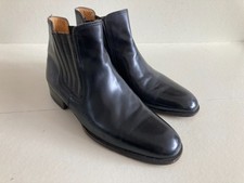 Vintage Black Chelsea Boots  Leather  Men's Size 7.5