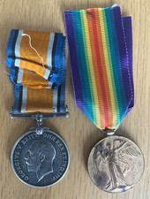 WW1 British Army Silver BWM