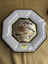 Chokin Art 24KT Gold Edged 6"